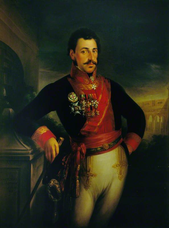 Sir John Downie portrait in The Stirling Smith Art Gallery & Museum, Stirling. Downloaded and available to be shared and re-used under Creative Commons Attribution-Non Commercial-NoDerivates Licence. Accession no 8104.000, gift from W.P. Gibson, 1891