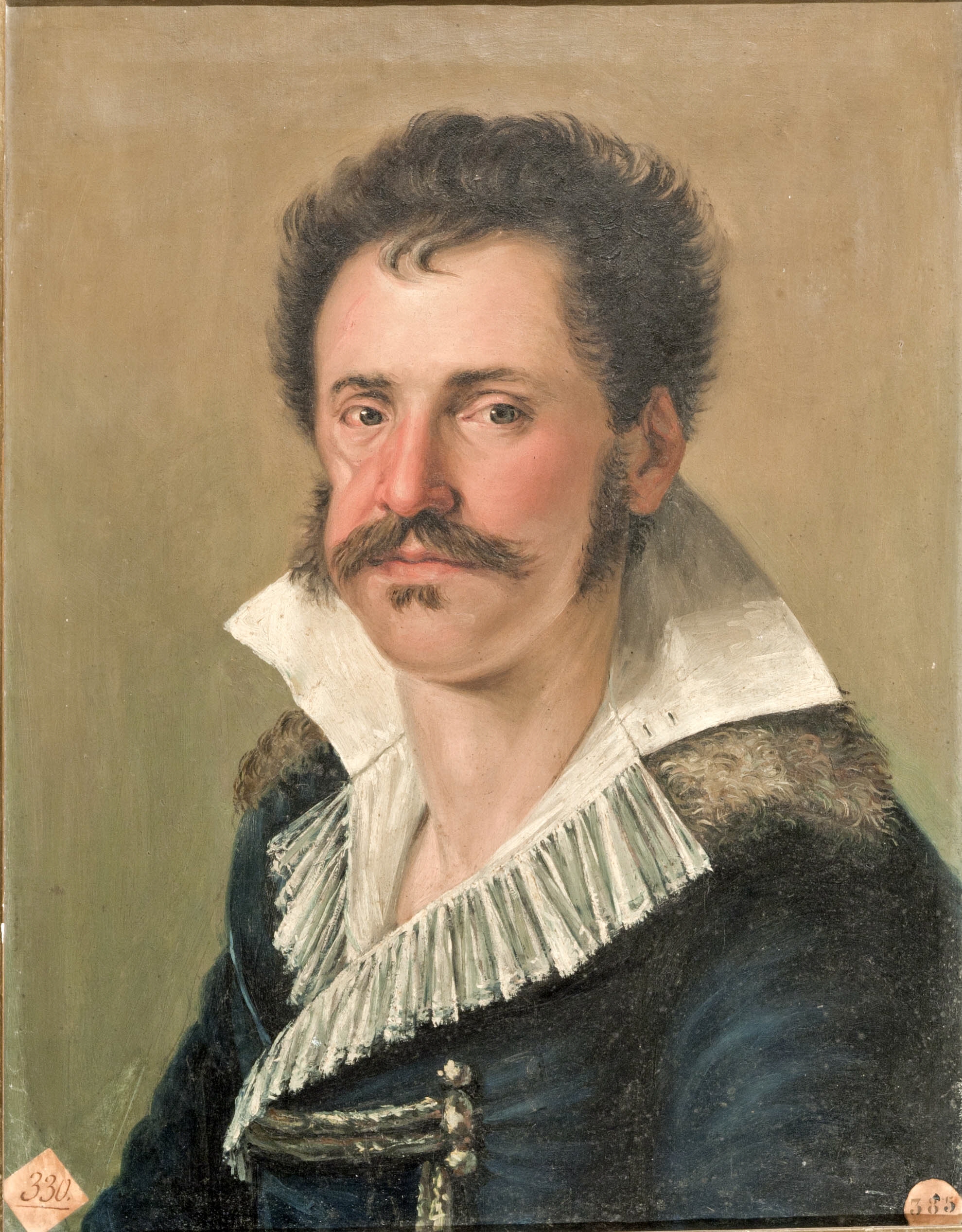José María Halcón y Mendoza, Retrato de John Downie, 1819. Óleo sobre lienzo, 60 x 47 cm, Madrid, Real Academia de Bellas Artes de San Fernando.