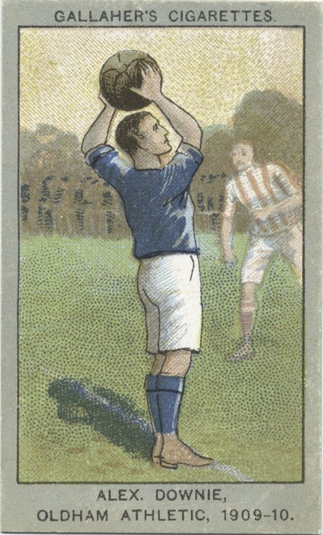 Alexander Leck Brown Downie Cigarette Card