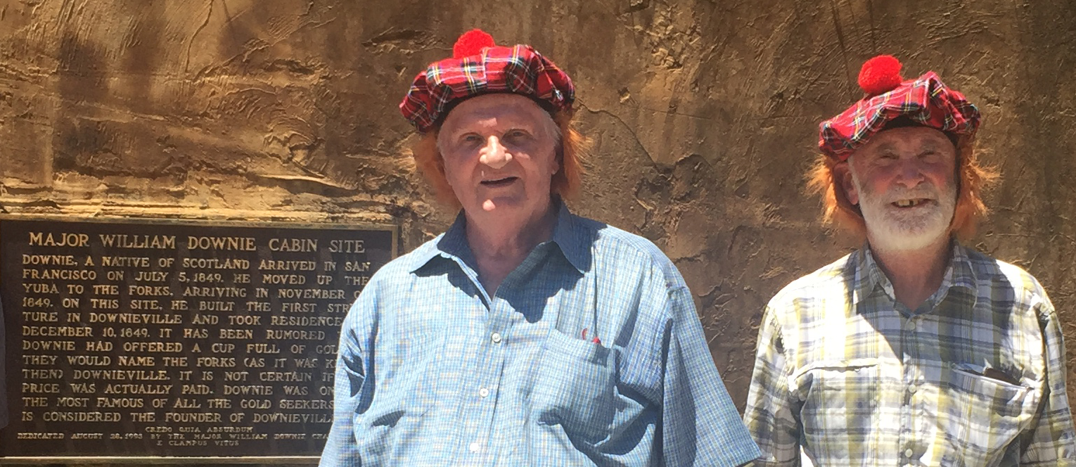 Ron Downie and Ian Downie Downieville 2017